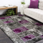 Vaip sise Fruzan 07, hall v./lilla v., 170 cm x 120 cm