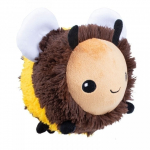 Pehme m&auml;nguasi Fancy Bumblebee, pruun/kollane, 18 cm