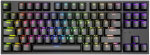 Juhtmega m&auml;nguklaviatuur Genesis Thor 404 Gateron Yellow Pro, Inglise (US), must v.