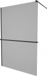 Du&scaron;isein Mexen Kioto+ Walk-In, 110 cm x 200 cm, must