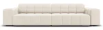 Diivan Micadoni Home Jennifer Velvet, beež v., 244 x 102 cm x 70 cm