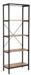 P&otilde;randariiul Home4you Lavina, pruun v./must v., 165 cm x 60 cm x 30 cm