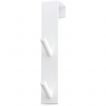 Riidekonks Rayen, 8 cm x 6.5 cm, valge