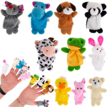 N&auml;punukud Animals, 10 cm, mitmev&auml;rviline