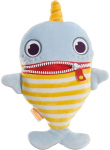 Pehme m&auml;nguasi Schmidt Worry Eater Wallo, kollane v./helesinine v., 24 cm