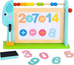 Magnetiline tahvel, elevant Tooky Toy, mitmev&auml;rviline, 18 tk