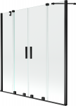 Vannisein Mexen Velar Duo II, 140 cm x 150 cm, must