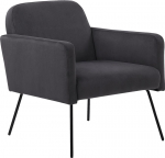 Tugitool Beliani Narken, hall v., 76 cm x 72 cm x 77 cm