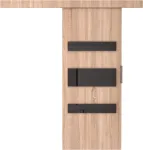 Uks Desio 76, sisel&uuml;kandustele, 205 cm, sonoma tamm v.