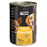 M&auml;rg koeratoit Certech Super Beno Duck With Green Peas, 0.415 kg