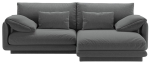 Nurgadiivan Micadoni Torino Structured, tumehall v., parem, 220 x 170 cm x 83 cm
