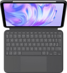 Tahvelarvuti &uuml;mbris Logitech Combo Touch, must v., 11"
