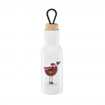 Termospudel Ambition Forest Birdy, 0.4 l, valge v./punane v./pruun v.