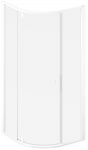 Du&scaron;ikabiin Ravak NSKK3, 3-seinaline, pool&uuml;mar, aluseta, 90 cm x 90 cm x 195 cm