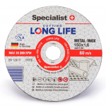 L&otilde;ikeketas Specialist+ Long Life, 150 mm x 1.6 mm x 22 mm