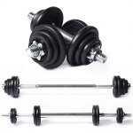 Raskuste ja kangide komplekt Tunturi Barbell/Dumbbell, 20 kg