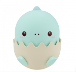 &Ouml;&ouml;lamp Baby Dino, valge v./helesinine v.
