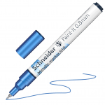 Tekstimarker Schneider Paint-lt 010, 0.8 mm, sinine/metall