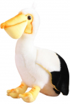 Pehme m&auml;nguasi lind Lean Toys Pelican, valge v., 24 cm