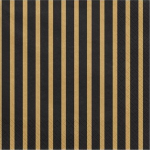 Pabersalvr&auml;tikud Party Deco, 33 cm x 33 cm, kuldne v./must v., 20 tk