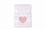 Tekk BabyMatex Ricco Heart, valge v./roosa v.
