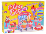 Plastiliini komplekt, koos tarvikutega Color Clay Ice Cream, mitmev&auml;rviline