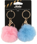 Termose tarvikute komplekt Maku Mug Charm Tassel, sinine v./roosa v.