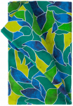 Laudlina ristk&uuml;likukujuline Home4you Loneta New, sinine v./kollane v./roheline v., 220 cm x 136 cm