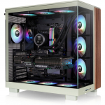 Arvuti korpus Thermaltake View 380 XL WS ARGB, matcha green