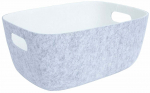 Korv Home4you Lido Pop, vilt, 36 cm x 28 cm