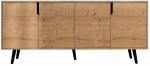 Konsoollaud Kalune Design Latina Modern 180, tammepuidu imitatsioon v., 45 cm x 180 cm x 80 cm