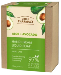 K&auml;tehoolduskomplekt Green Pharmacy Aloe & Avocado, 2 tk