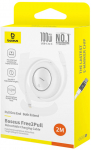 Juhe Baseus Free2Pull Mini, 2 x USB Type C, 200 cm, valge v., 100 W