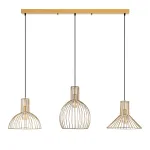 Valgusti lagi Opviq Tabut MR-768-1, E27, 3 x 40 W, kuldne v. / kuldne v., 38 x 38 cm
