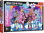 Pusle Trefl Monster High Terrible Friends, 27.5 cm x 41 cm, 100 tk, mitmev&auml;rviline