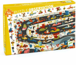 Pusle Djeco Observation Car Rally DJ07564, 38 cm x 61 cm, 54 tk, mitmev&auml;rviline