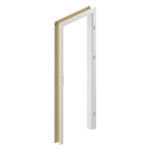 Ukseleng Domoletti, 210 cm x 80 cm x 4 cm, parempoolne, valge v.