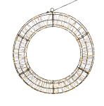Dekoratsioon LED-valgustusega, 50 cm, must v.