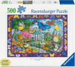 Pusle Ravensburger The Butterfly Place, 50 cm x 70 cm, 500 tk, mitmev&auml;rviline