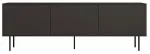 TV-kapp Elme Studios Inar, grafiit v., 40 cm x 180 cm x 61 cm