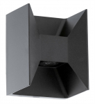 &Otilde;ue seinavalgusti Eglo Morino, 2.5W, LED, IP44, antratsiit v., 10.5 cm x 18 cm