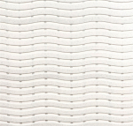 Vannitoa p&otilde;randamatt 0816, valge v., 1500 x 60 cm