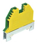 Toiteklemm ETI įžeminimo DIN, 1,5-4 mm&sup2;, 2 koht., 35 A, kollane/roheline