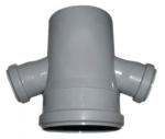 Rist (nelja haruga) sisekanalisatsioonile Magnaplast HTplus, 110 mm x 50 mm x 50 mm, 67 &deg;