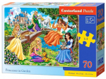 Pusle Castorland Princess in Garden, 40 cm x 29 cm, 70 tk, mitmev&auml;rviline