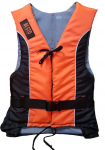 P&auml;&auml;stevest t&auml;iskasvanutele Besto Dinghy 50N, must/oranž, L, 60 kg