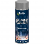 Aerosoolv&auml;rv Bostik Super Color Universal, tavaline, hall, 0.4 l