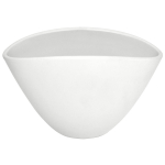 Lillepott Domoletti, keraamiline, &Oslash; 18 cm, valge v.