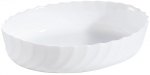 Keraamiline k&uuml;psetusvorm Luminarc Smart Cuisine Trianon, valge v., 22.3 cm x 17 cm