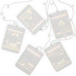 J&otilde;ulutuled AmeliaHome Christmas City, 1.5 m, valge v., 5 LED